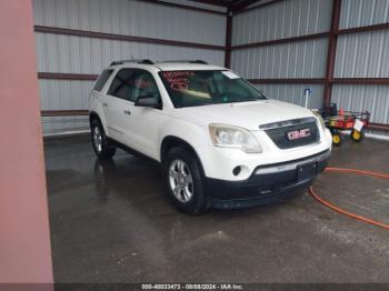  Salvage GMC Acadia