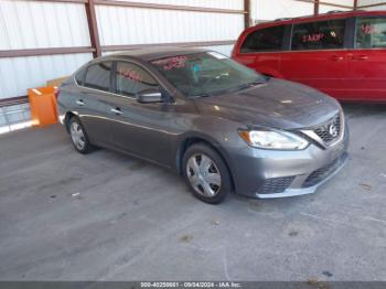  Salvage Nissan Sentra