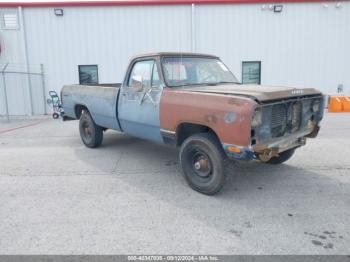  Salvage Dodge W-series