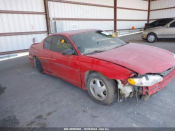  Salvage Chevrolet Monte Carlo