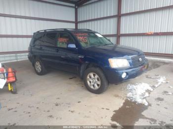  Salvage Toyota Highlander