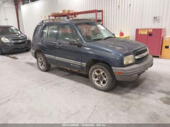  Salvage Chevrolet Tracker