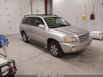  Salvage Toyota Highlander