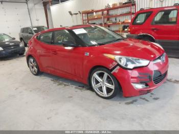  Salvage Hyundai VELOSTER