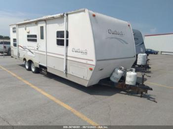  Salvage Outback Travel Trailer