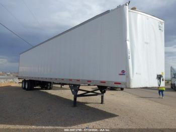  Salvage Utility Trailer Mfg Van Semi Trailer