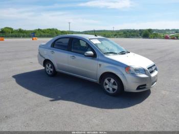  Salvage Chevrolet Aveo