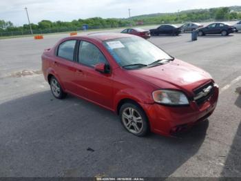  Salvage Chevrolet Aveo