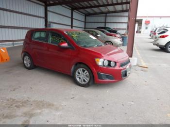  Salvage Chevrolet Sonic