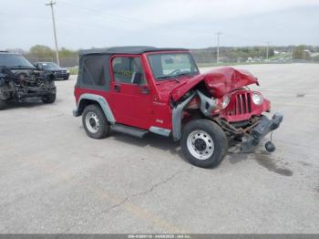  Salvage Jeep Wrangler