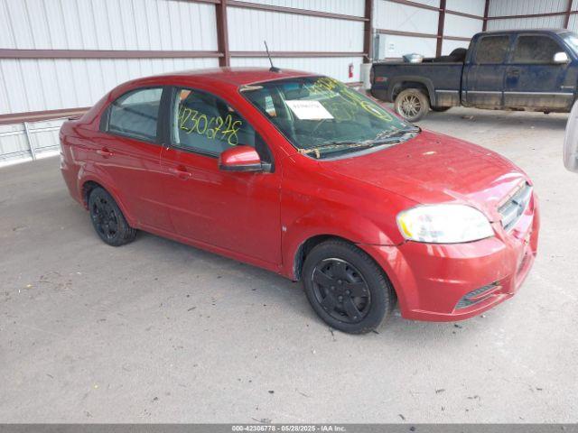  Salvage Chevrolet Aveo