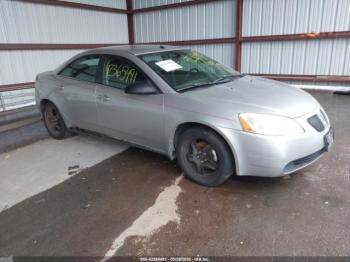  Salvage Pontiac G6