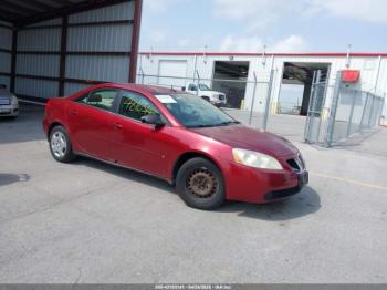  Salvage Pontiac G6