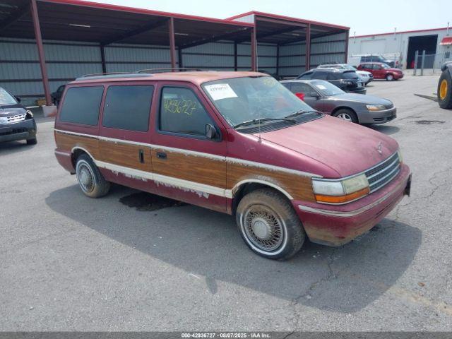  Salvage Plymouth Grand Voyager
