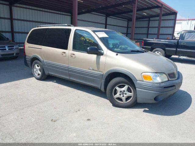  Salvage Pontiac Montana