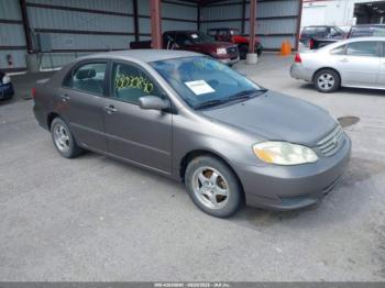  Salvage Toyota Corolla
