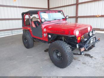  Salvage Jeep Wrangler