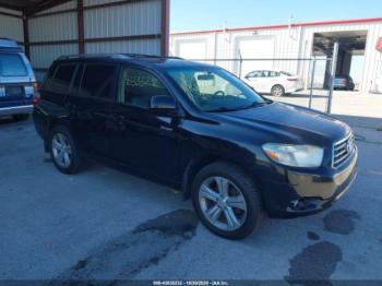  Salvage Toyota Highlander