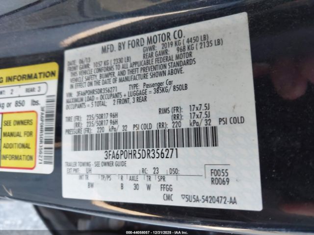 Ford Fusion Se Image 6