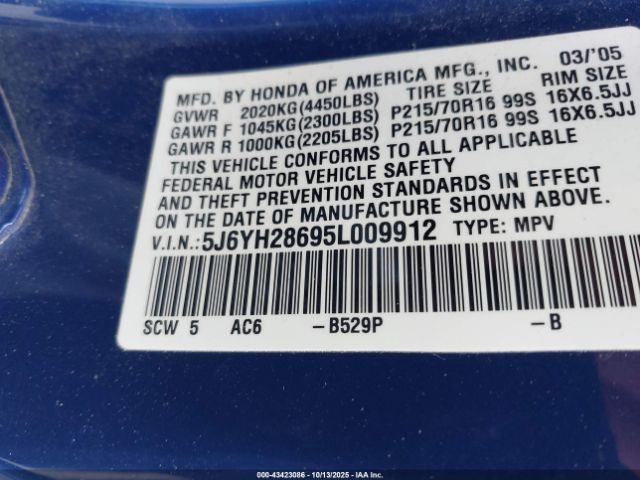 Honda Element Ex Image 4