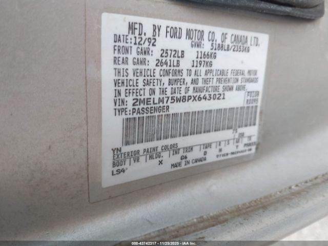 Mercury Grand Marquis Ls Image 6